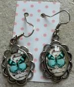Paire de boucles d’oreille Papillon - portées 1 fois, Enlèvement, Comme neuf