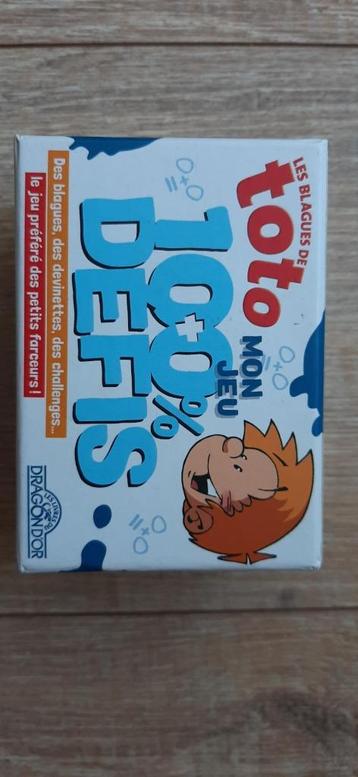 Jeu de carte Les blagues de Toto, 100% défis beschikbaar voor biedingen