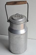 Ancienne petite cruche à lait en aluminium, Ophalen of Verzenden