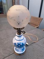 Set van 4 oude lampen. Quinquet, kerosinelamp, enz., Ophalen, Gebruikt