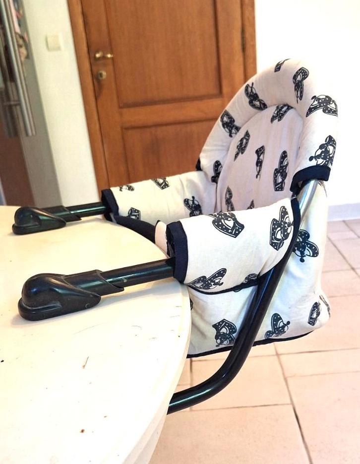 Siège de table bébé pliable, Enfants & Bébés, Porte-bébés & Écharpe porte bébé, Utilisé, Autres types, Autres marques, Enlèvement ou Envoi