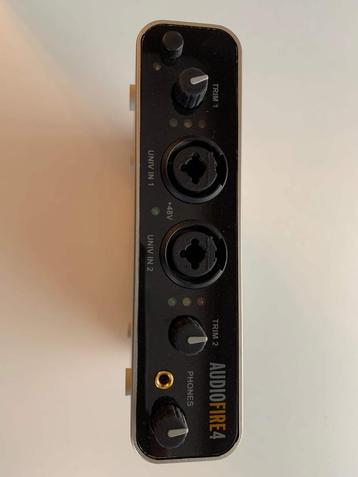 Echo Audiofire 4 - 4 channel Firewire audio interface