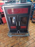 Combi kachel pellet/hout  klover bi mid, Huis en Inrichting, Kachels, Ophalen of Verzenden, Zo goed als nieuw, Hout