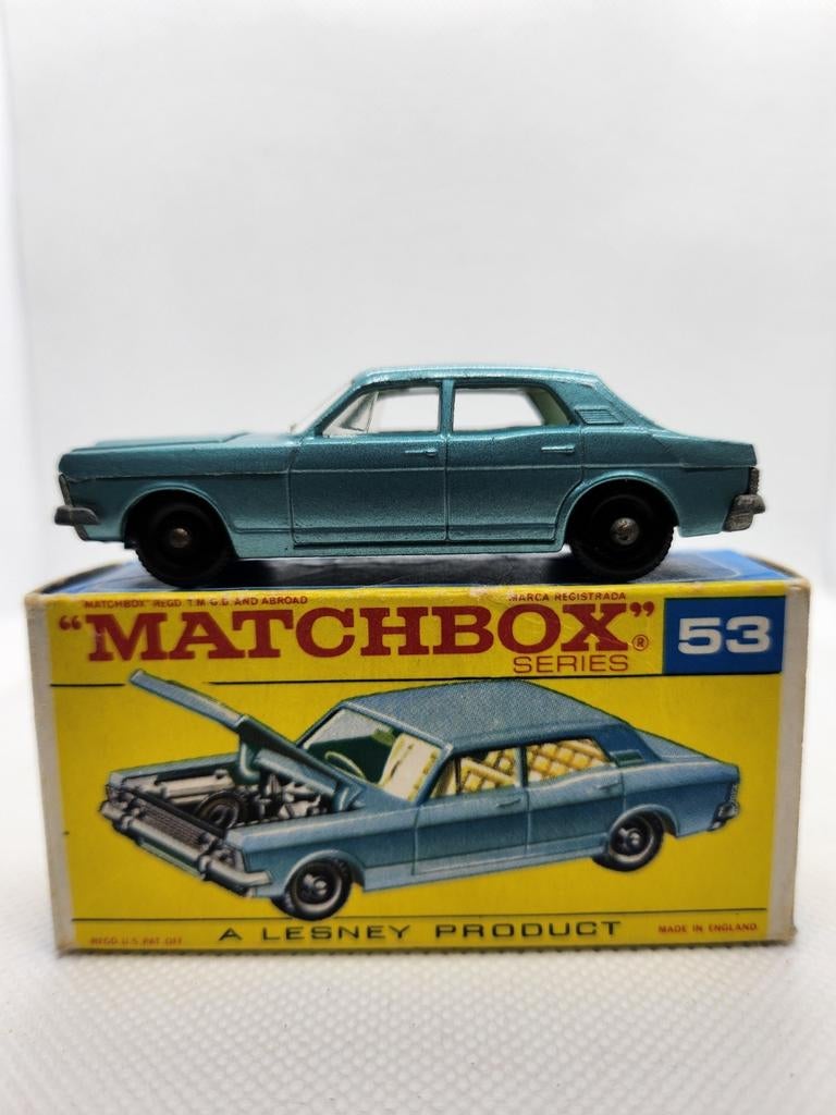 Matchbox Ford Zodiac MKIV (1968) in F- type box, Enlèvement ou Envoi, Comme neuf, Matchbox