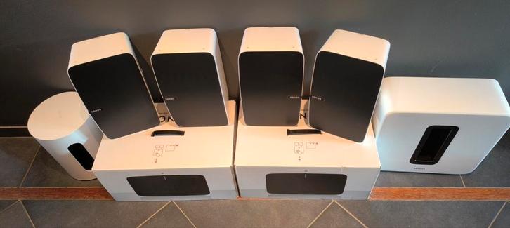 Sonos+ subluidsprekerset, Audio, Tv en Foto, Home Cinema-sets, Zo goed als nieuw, Ophalen
