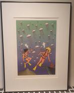 kiekeboe - prachtige zeefdruk -auteursexemplaar - met kader, Enlèvement, Neuf