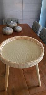 Rond bijzettafeltje nieuw, Huis en Inrichting, 45 tot 60 cm, Minder dan 55 cm, Rond, Ophalen of Verzenden