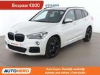 BMW X1 sDrive 18i M Sport (bj 2019, automaat), Auto's, Gebruikt, USB, 1505 kg, Wit