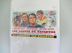 Affiche du film LES CANONS DE NAVARONE, Collections, Comme neuf, Cinéma et TV, Envoi, A1 jusqu'à A3