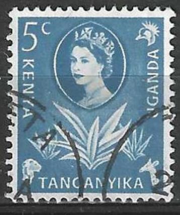 Kenya/Uganda/Tanganyka 1922/1927 - Yvert 105  Elisabeth (ST)