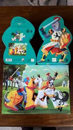Puzzel Djeco 36 stuks - Le chevalier fantastique, Kinderen en Baby's, Ophalen of Verzenden, Zo goed als nieuw