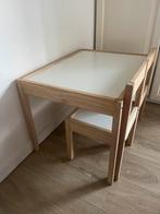 Ikea tafeltje en stoelen, Maison & Meubles, Tables | Tables d'appoint, Comme neuf, Enlèvement ou Envoi