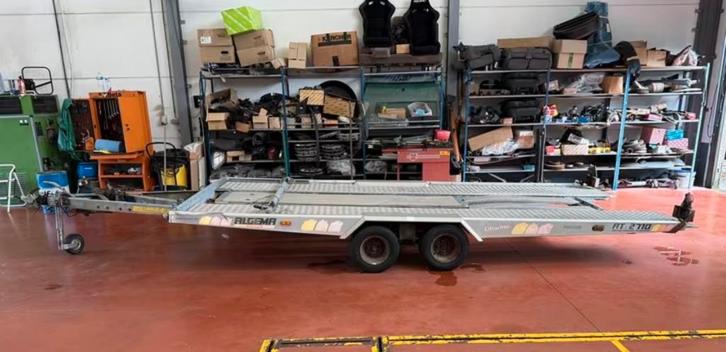Plateaux basculants algema en aluminium tva déductible, Auto's, Bestelwagens en Lichte vracht, Bedrijf, BTW verrekenbaar, Ophalen