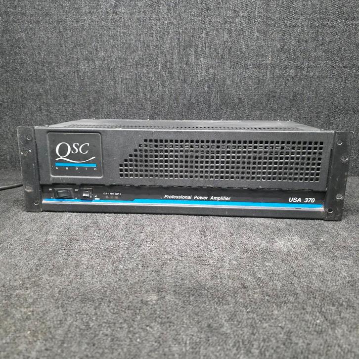 QSC  usa 370  versterker ,  ideaal  voor studio setup, Audio, Tv en Foto, Luidsprekerboxen, Zo goed als nieuw, Ophalen of Verzenden