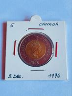Munt Canada 2 dollar 1996, Ophalen of Verzenden