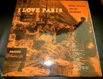 LP VINYL - Michel Legrand And His Orchestra ‎– I Love Paris, 1940 tot 1960, Jazz, Gebruikt, 12 inch