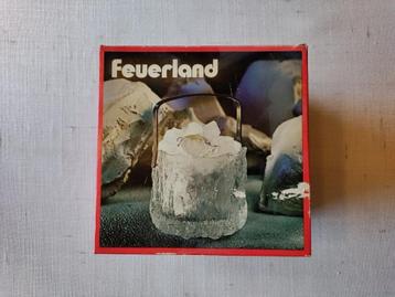 Vintage Rastal Design-studio ijsemmer Feuerland Strukturglas, Enlèvement
