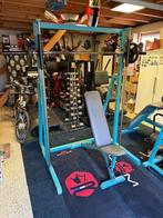 Smith machine, Ophalen, Zo goed als nieuw, Metaal, Krachtstation