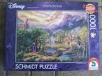 Thomas Kinkade  Snow White and the Queen-- Schmidt puzzel, Comme neuf, 500 à 1500 pièces, Puzzle, Enlèvement ou Envoi