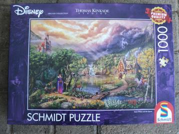 Thomas Kinkade  Snow White and the Queen-- Schmidt puzzel
