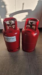 2x gasfles klein model, ideaal voor camper/caravan, Zo goed als nieuw