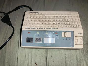 Système d'interphone FM sans fil 3 canaux Selectacom réalist, Enlèvement ou Envoi