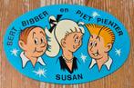 Piet Pienter en Bert Bibber oude sticker Pom, Verzamelen, Ophalen of Verzenden, Overige figuren, Zo goed als nieuw, Plaatje, Poster of Sticker