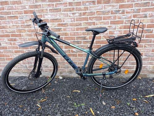 schoolfiets - mountainbike Cube aim pro 16 versnellingen, Fietsen en Brommers, Fietsen | Jongens, Gebruikt, 26 inch of meer, Versnellingen