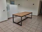 Eetkamertafel, Huis en Inrichting, Tafels | Eettafels, Ophalen, Eikenhout, 200 cm of meer, Zo goed als nieuw