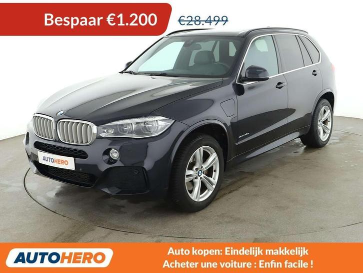 BMW X5 xDrive 40e (bj 2016, automaat), Auto's, BMW, Te koop, X5, 4x4, ABS, Achteruitrijcamera, Airbags, Airconditioning, Bluetooth