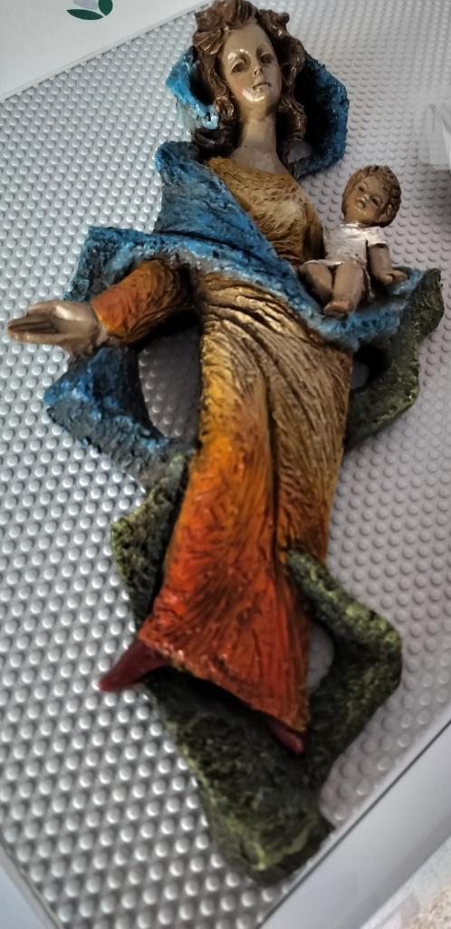 zeer gedetailleerd Religieus beeld om op te hangen-ca30cm, Antiek en Kunst, Antiek | Religieuze voorwerpen, Ophalen