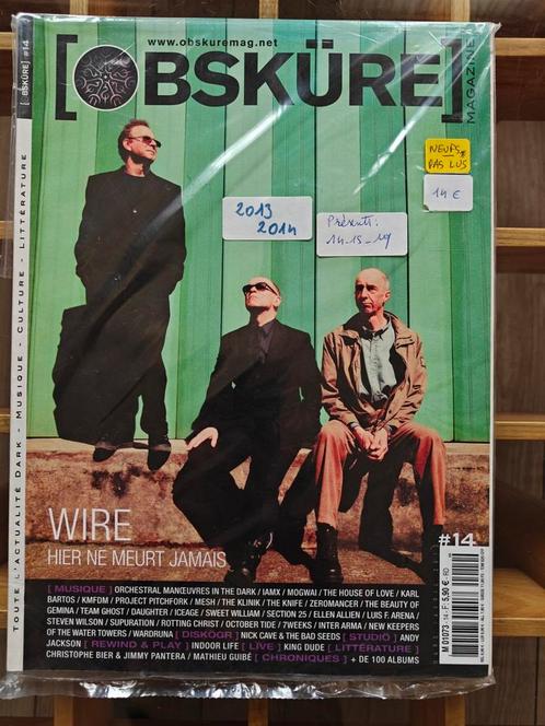 Mag musicaux OBSKURE & NOISE 2013 & 2014, Boeken, Tijdschriften en Kranten, Zo goed als nieuw, Ophalen of Verzenden