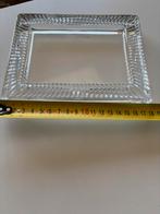 Vintage schaal in gegoten kristal perfecte staat, Antiek en Kunst, Ophalen