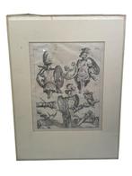 Eau-forte – Costume des anciens peuples – Planche 56 Dandré, Antiquités & Art, Enlèvement ou Envoi