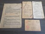 Documents militaires de l'armée belge pendant la Seconde Gue, Collections, Enlèvement ou Envoi