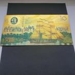 10 dollars Australië Vergoulde, Postzegels en Munten, Bankbiljetten | Oceanië, Los biljet, Ophalen of Verzenden
