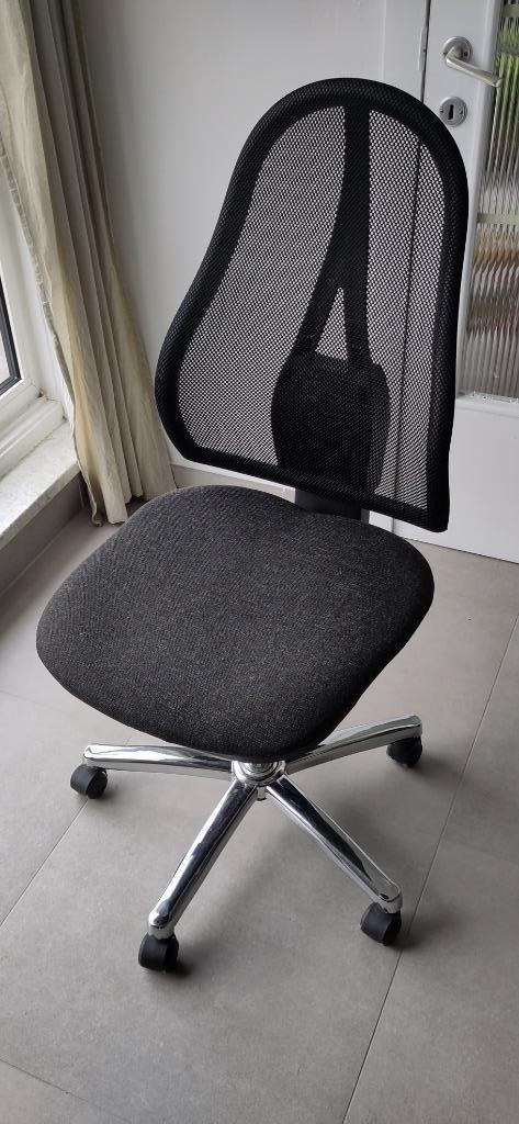 Bureaustoel, zwart, Topstar, Huis en Inrichting, Bureaustoelen, Gebruikt, Bureaustoel, Zwart, Ophalen