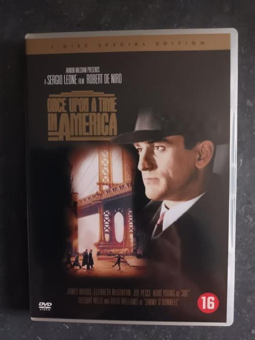 DVD Once upon a time in America Unieke 2Disc special edition, Cd's en Dvd's, Dvd's | Thrillers en Misdaad, Zo goed als nieuw, Maffia en Misdaad