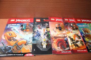 LEGO NINJAGO 6 X magazine met nieuwe minifig beschikbaar voor biedingen