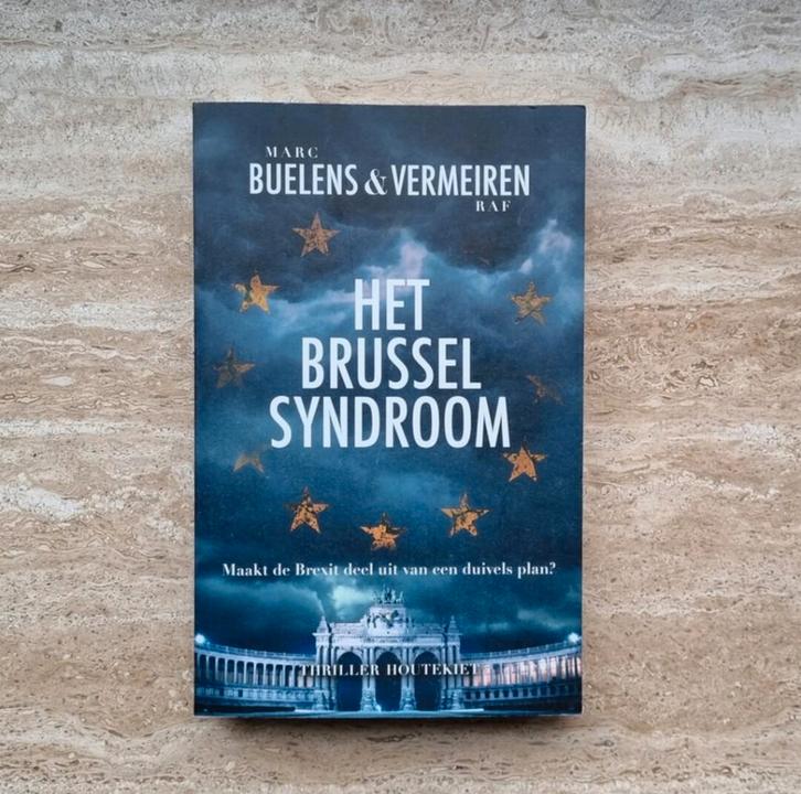 Het Brussel syndroom, thriller, Marc Buelens & Raf Vermeiren, Boeken, Thrillers, Zo goed als nieuw, België, Verzenden