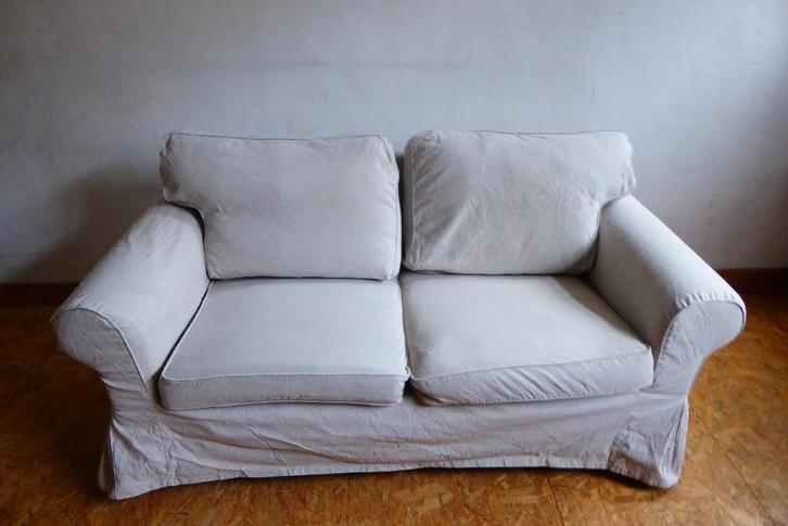 canapé 2 place ikea ektorp, Maison & Meubles, Canapés | Salons, Utilisé, Banc droit, Autres dimensions, 150 à 200 cm, 75 à 100 cm