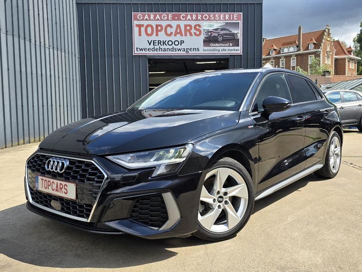 ✔AUDI A3 30TFSi MHEV 𝑺-𝒍𝒊𝒏𝒆 S-tronic 2021 Euro6❕, Auto's, Audi, Bedrijf, Te koop, A3, ABS, Airbags, Airconditioning, Android Auto