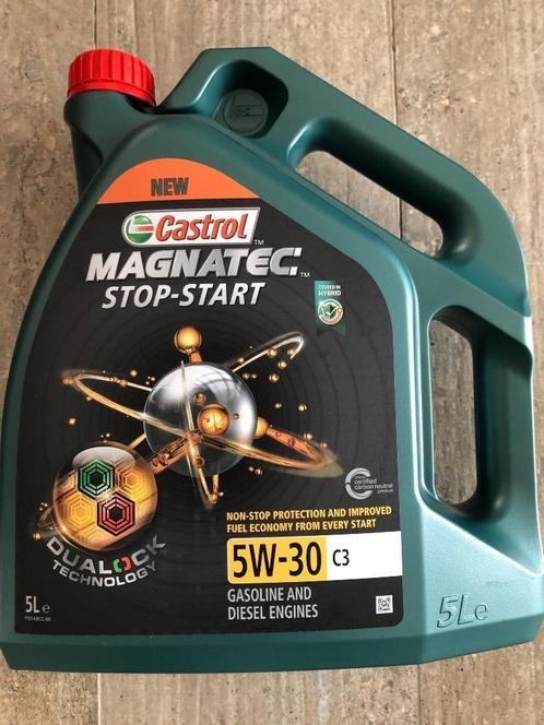 motorolie CASTROL MAGNATEC START STOP C3 5W30  Castrol MAGNA, Auto diversen, Onderhoudsmiddelen, Ophalen of Verzenden