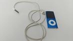 i-Pod Nano 4th Gen 16 GB, mét originele kabel, TV, Hi-fi & Vidéo, Lecteurs Mp3 | Apple iPod, Enlèvement, Comme neuf, Bleu, Nano
