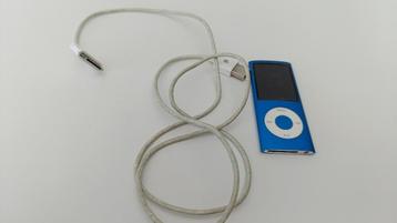 i-Pod Nano 4th Gen 16 GB, mét originele kabel beschikbaar voor biedingen