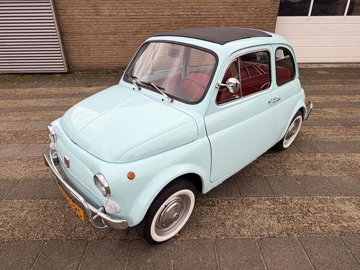 Fiat 500 500 nette staat, Auto's, Fiat, Te koop, Benzine, Berline, 2 deurs, Handgeschakeld, Blauw, Achterwielaandrijving, Gebruikt