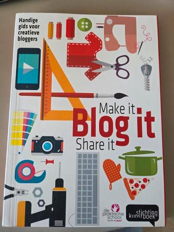 Boek ´make it, blog it, share it´ beschikbaar voor biedingen