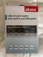 Panneau USB 3.2 et lecteur carte memoire avec port Sata, Computers en Software, Geheugenkaartlezers, Ophalen of Verzenden, Nieuw