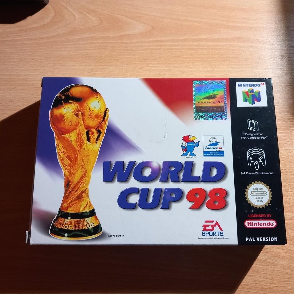 Coupe du monde 98 Nintendo 64 pal, Enlèvement ou Envoi, Comme neuf