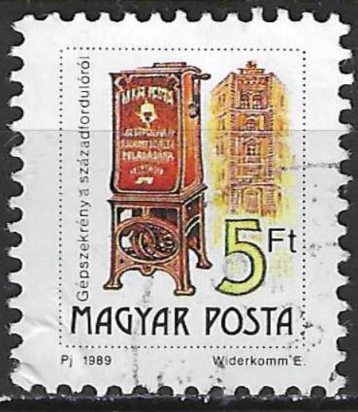 Hongarije 1989 - Yvert 3254 - De Post (ST), Postzegels en Munten, Postzegels | Europa | Hongarije, Verzenden